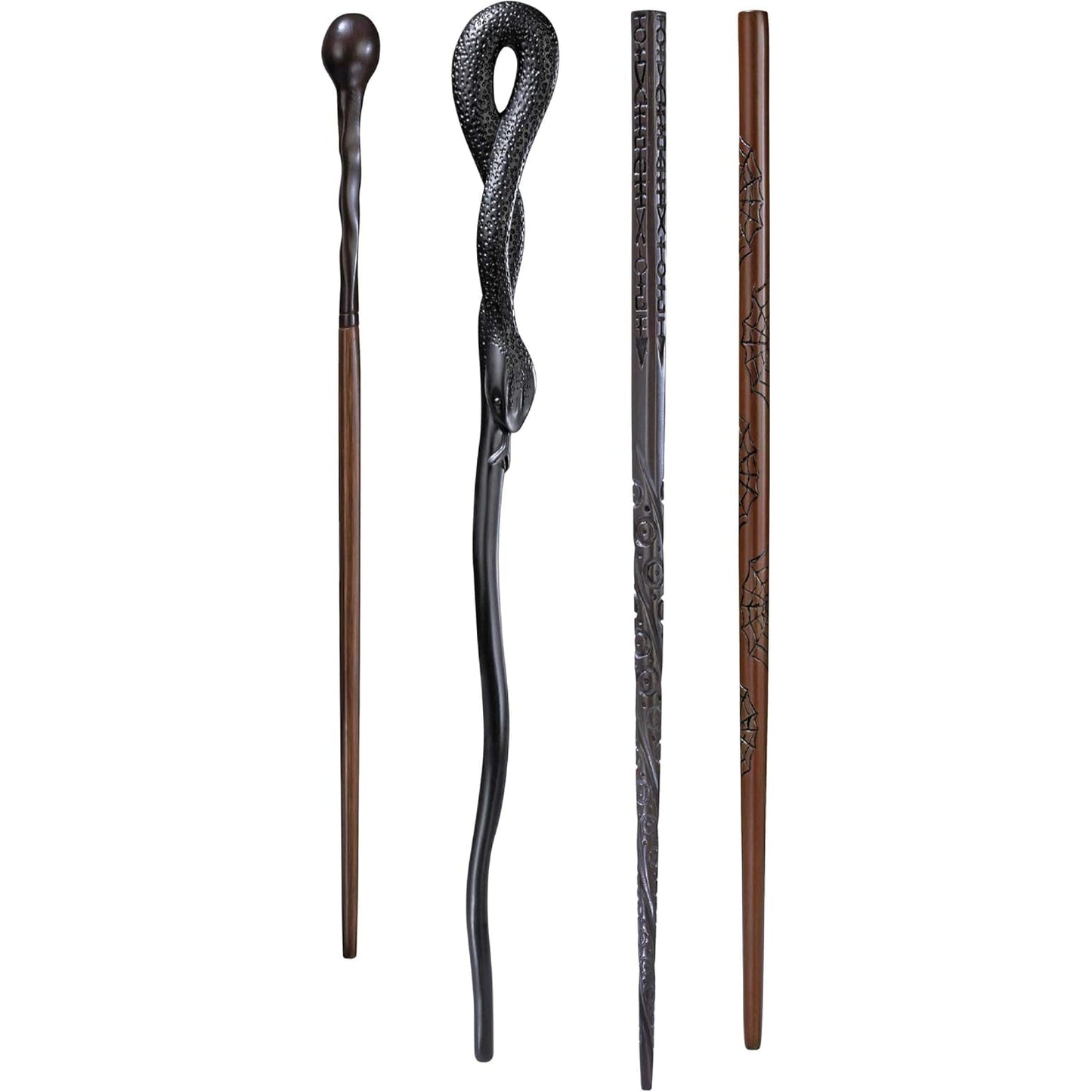 The Noble Collection Harry Potter Marauders Wand Set With Display Stand