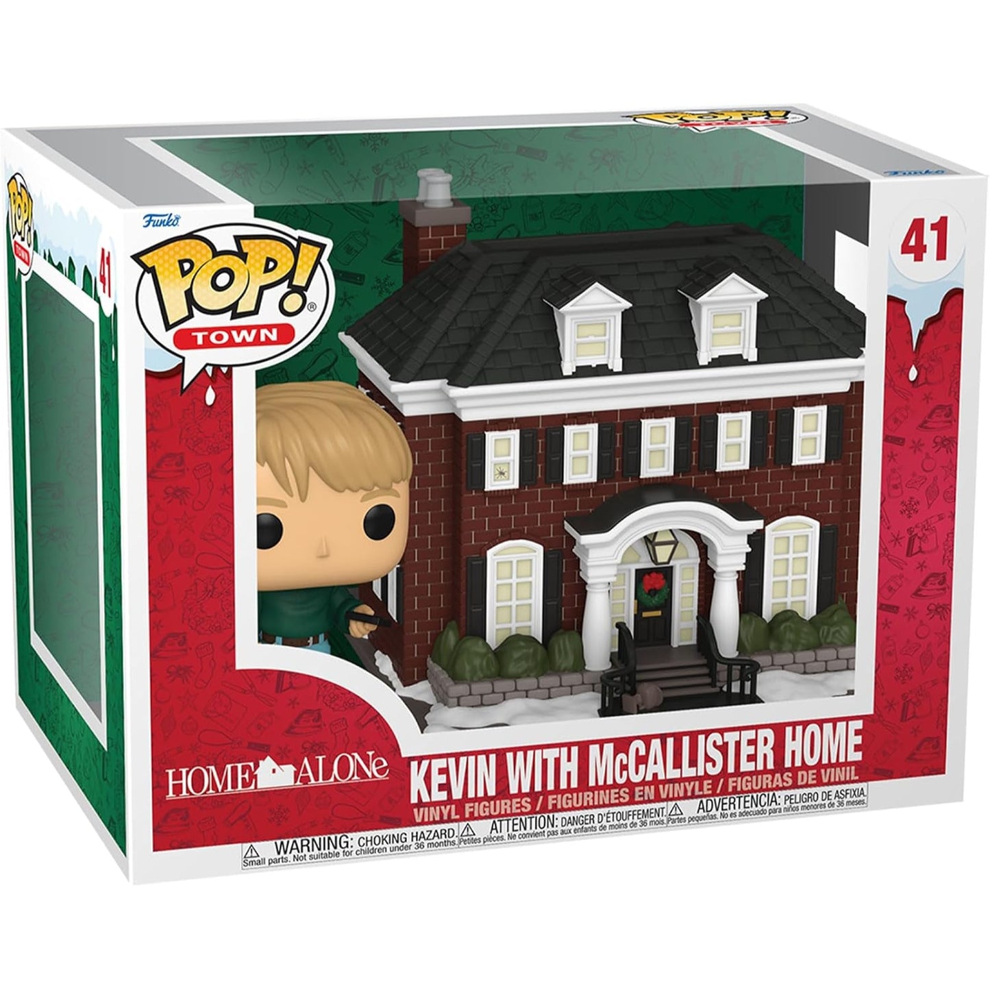 Home Alone Kevin With McCallister Home Funko Pop Vinyl DAMAGED BOX