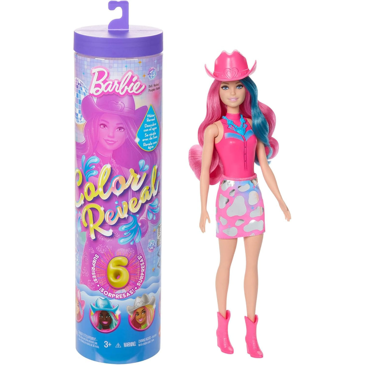 Barbie Color Reveal Disco Series Doll