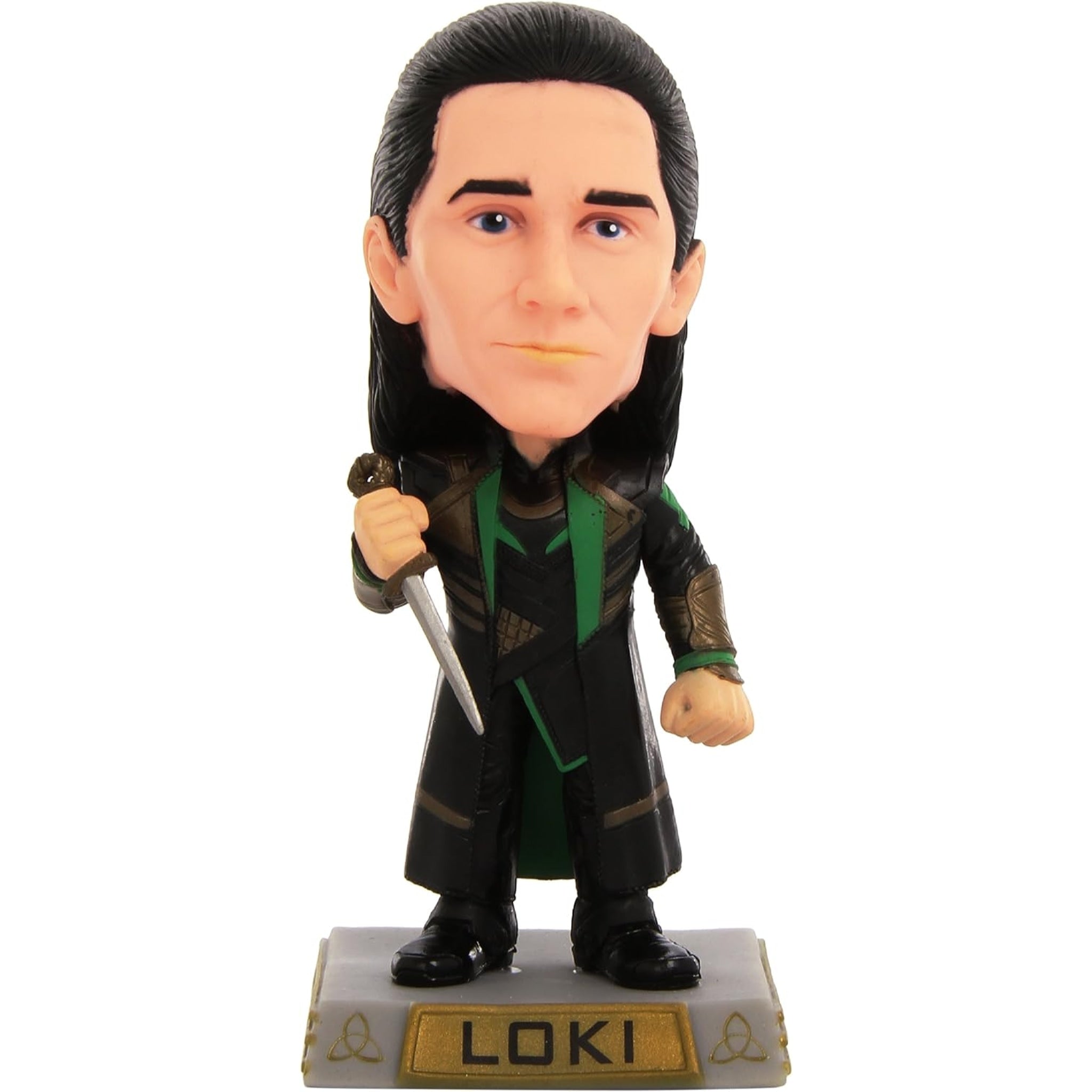 Marvel Thor Dark World Loki Funko Wacky Wobbler Bobblehead DAMAGED BOX