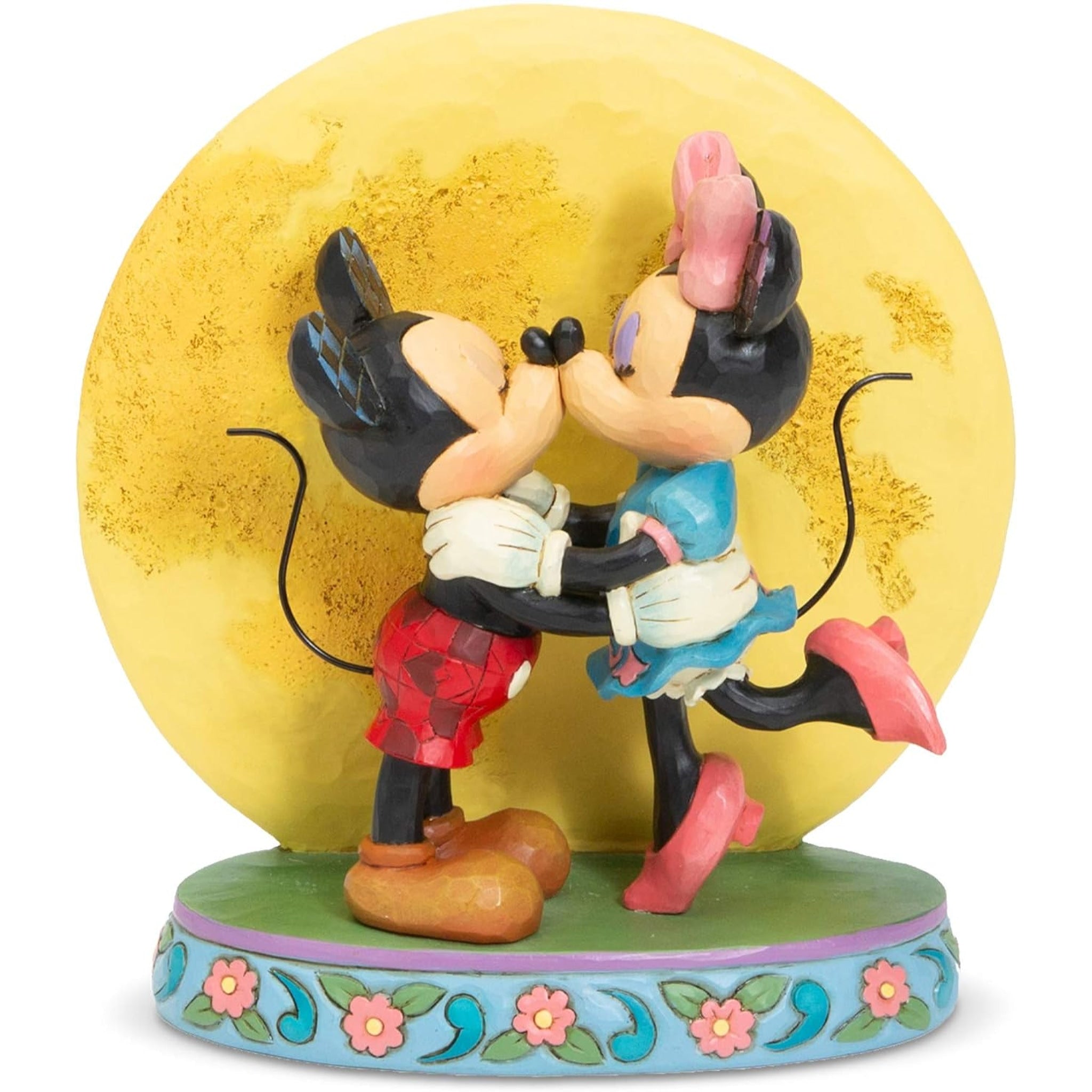 Disney Traditions Enesco Mickey & Minnie Magic And Moonlight Figurine