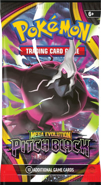 Pokemon TCG: Mega Evolution - Pitch Black Triple Pack (1 Foil Promo Card & 3 Booster Packs) English