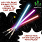 Star Wars Lightsaber RGB Smoothswing Cosplay HX018B