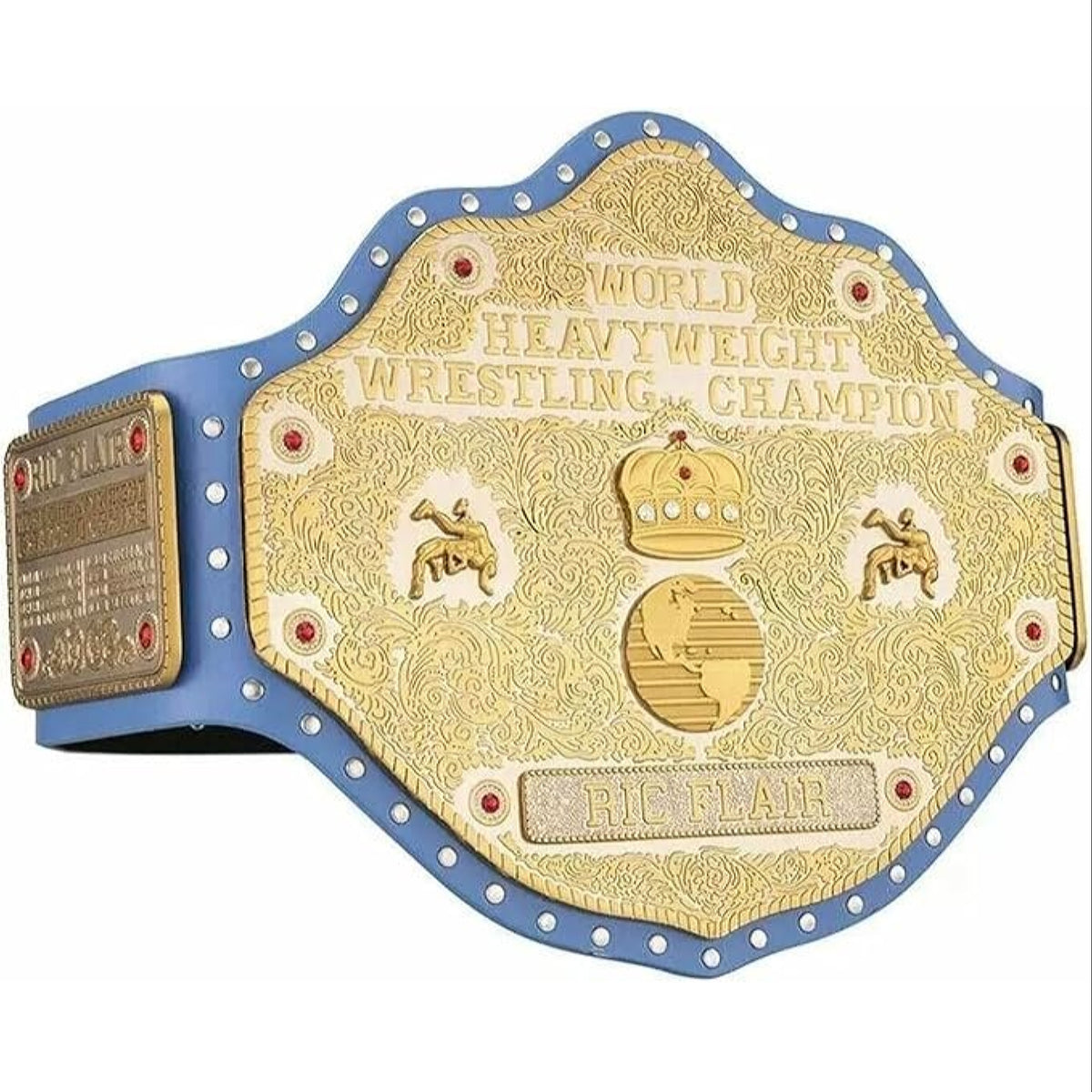 Ric Flair The Nature Boy Signature Series Replica Title Wrestling Belt 4MM Brass Plate
