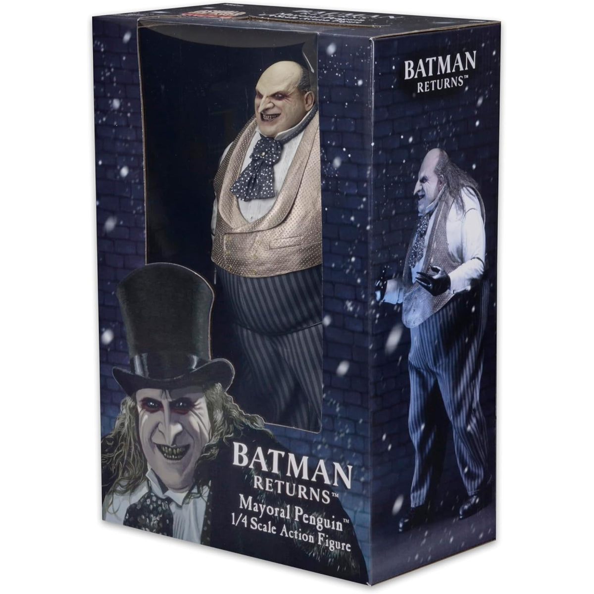 NECA Batman Returns Scale DeVito Mayoral Penguin Figure
