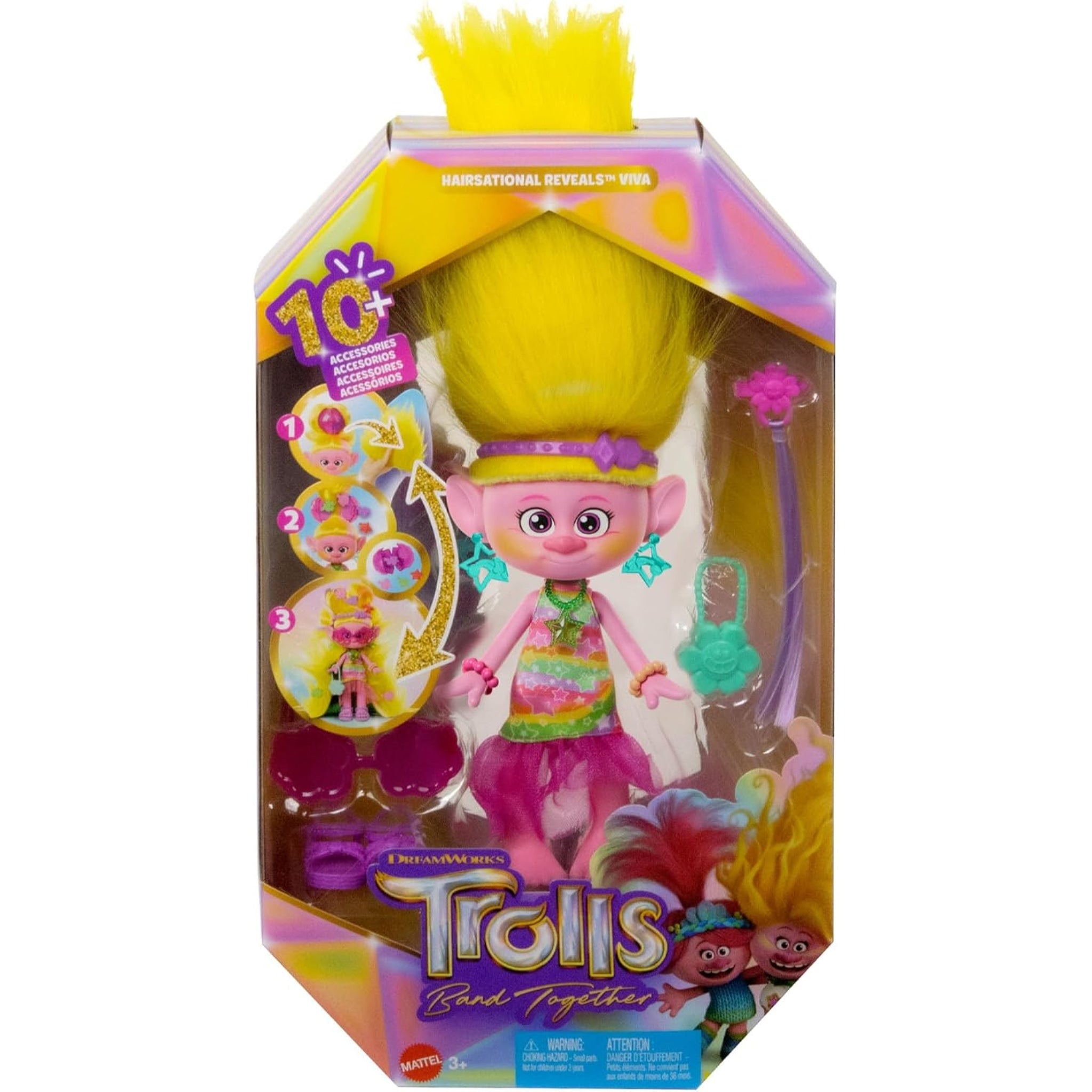 Mattel Trolls Band Together Fashion Doll