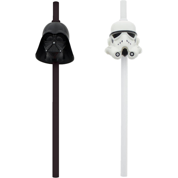 Star Wars Straws Darth Vader and Stormtrooper
