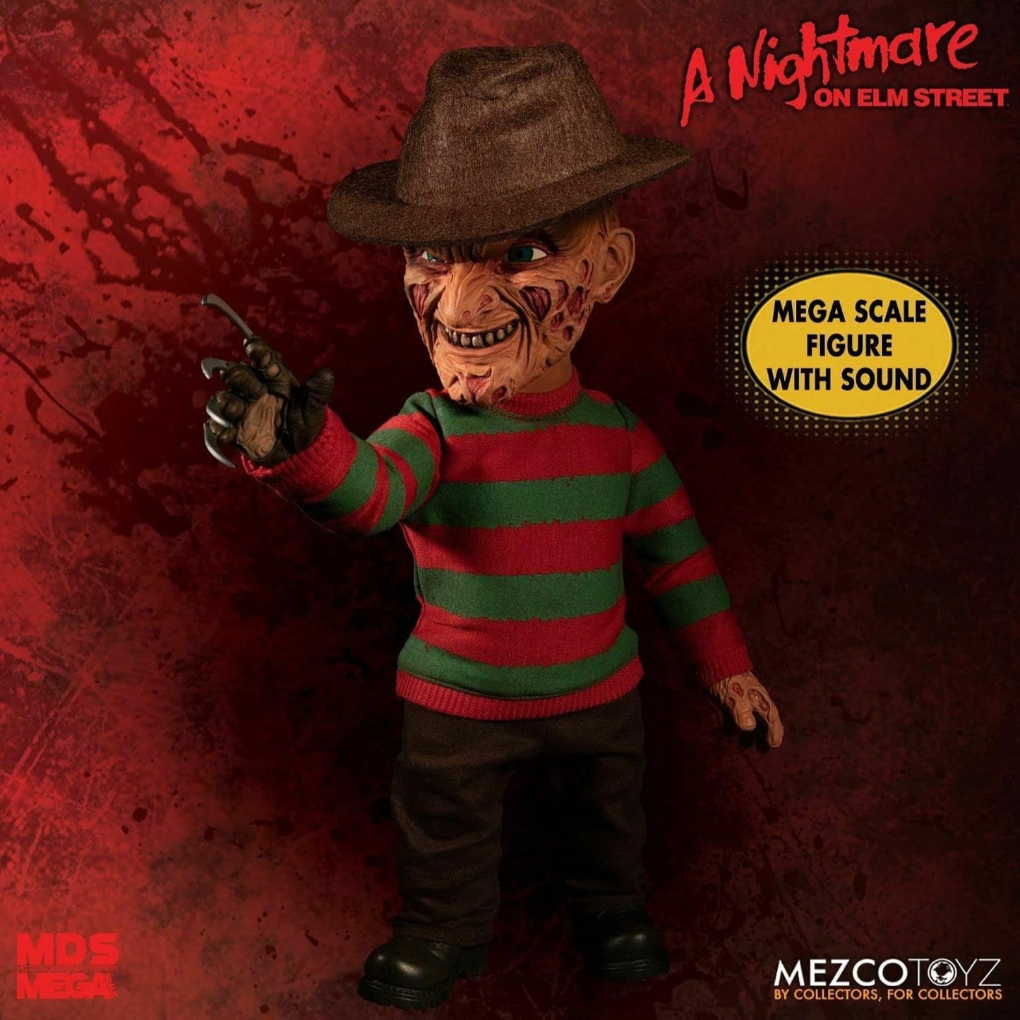 MEZCO Nightmare On Elm Street Freddy 15" Figure