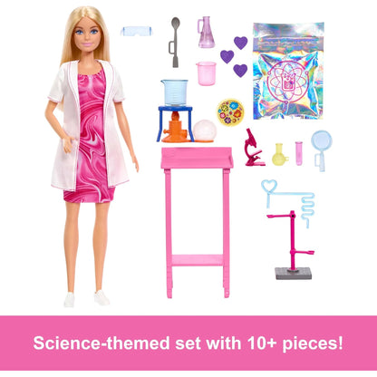 Barbie You Can Be Anything Scientist Doll DAMAGED BOX