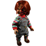 Mezco Mega Scale Child's Play 3 Pizza Face Talking Chucky Doll