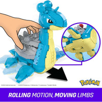 MEGA Pokémon Lapras Action Figure Building Set
