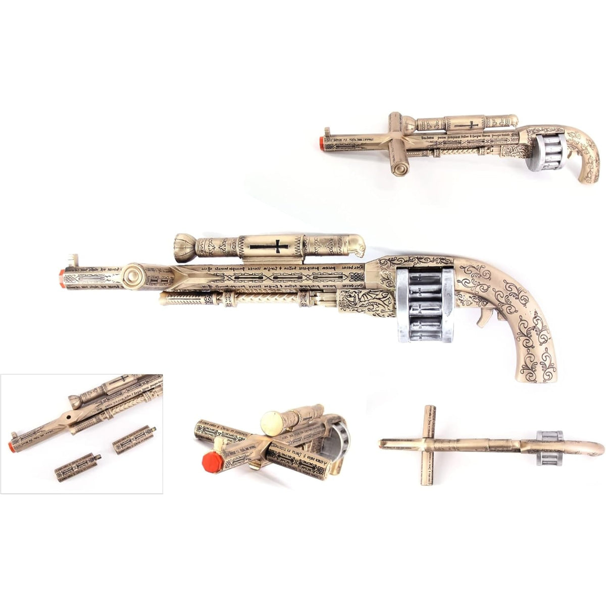 Constantine Holy Sanctified Crusader Foam Cosplay Shotgun Replica DAMAGED