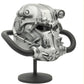 Fallout T-60 Power Armor Silver Resin Cosplay Helmet