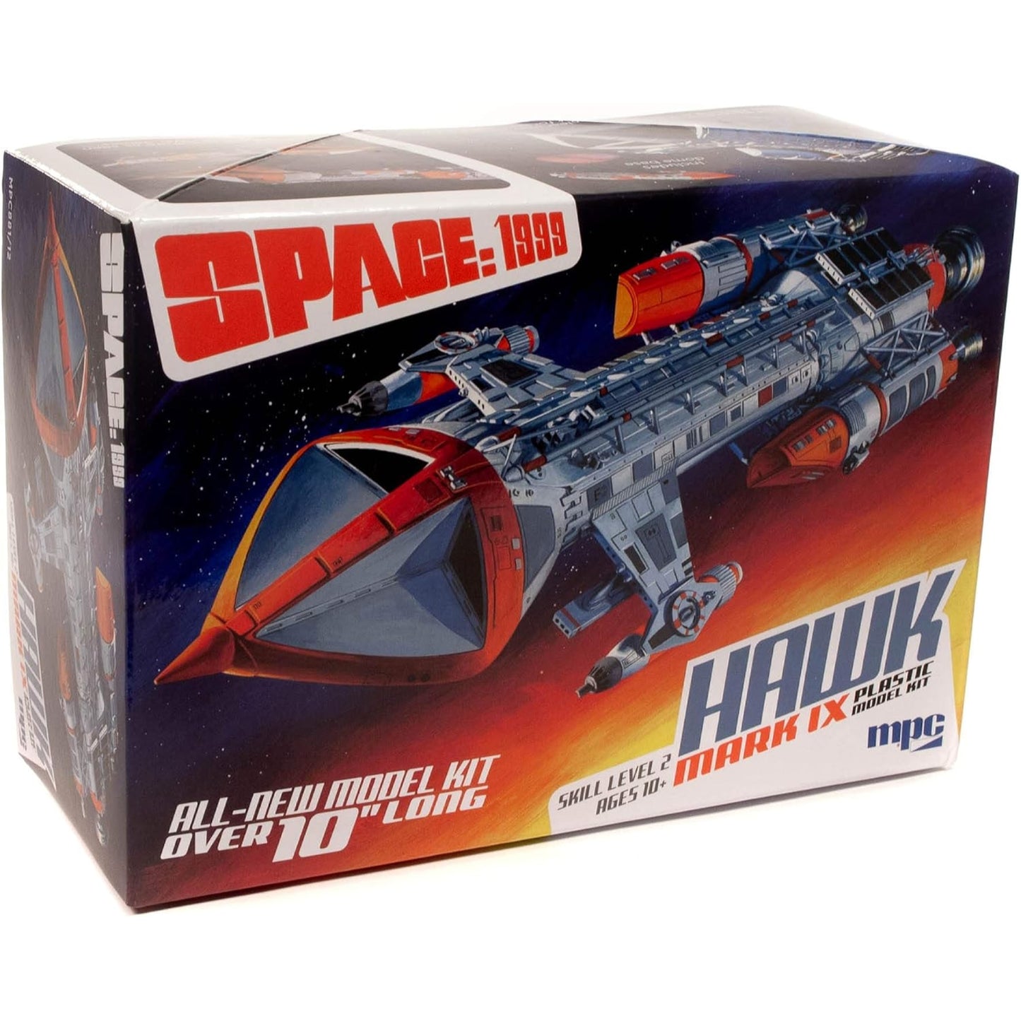 MPC MPC881 Nissan 1:72 Space:1999 Hawk Mk.IX Model Kit