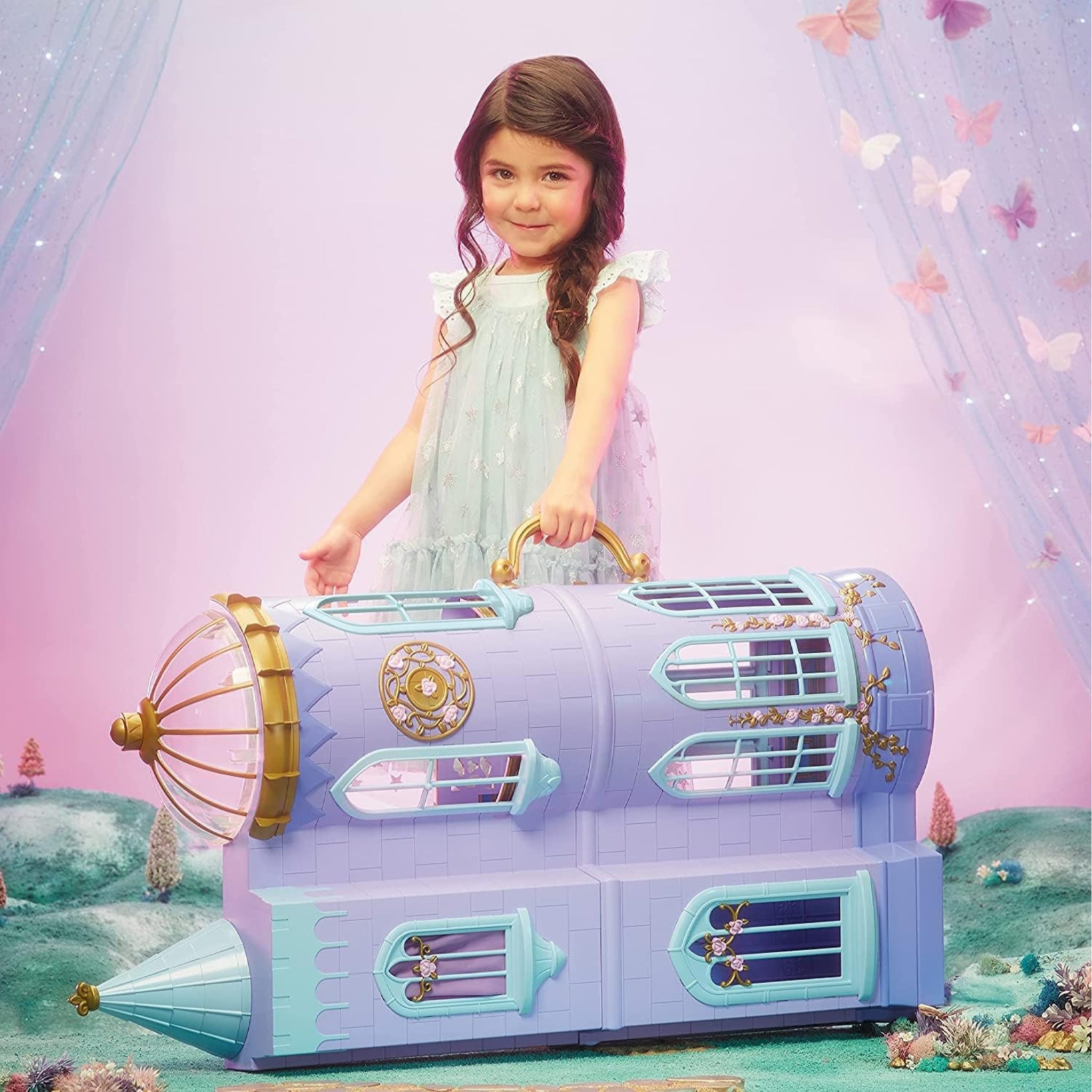 MGA’s Dream Ella Majestic Castle Portable Toy Playset