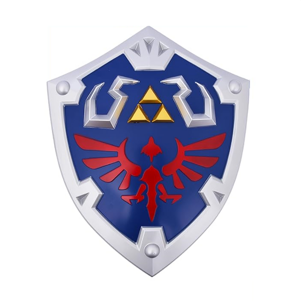 Legend of Zelda Hylian Shield Metal Cosplay Prop Replica