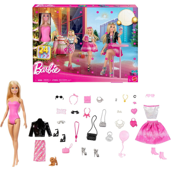 Barbie Doll Holiday Advent Calendar With Clothing & Accessories
