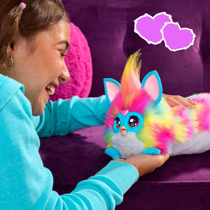 DJ Furby Rainbow Interactive Plush