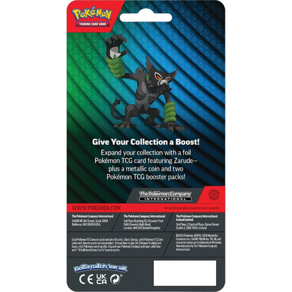 Pokémon TCG: 2-Pack Zarude Blister (2 Boosters & Foil Promo Card)
