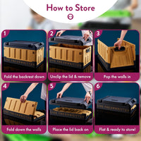 Numskull PS5-Inspired 2-in-1 Toy Storage Box & Folding Chair