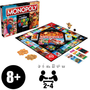 Monopoly The Super Mario Bros. Movie Edition Board Game