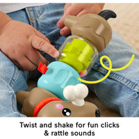 Fisher-Price Baby Sensory Click n Spin Pup