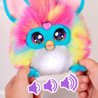 DJ Furby Rainbow Interactive Plush