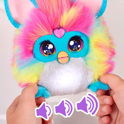 DJ Furby Rainbow Interactive Plush