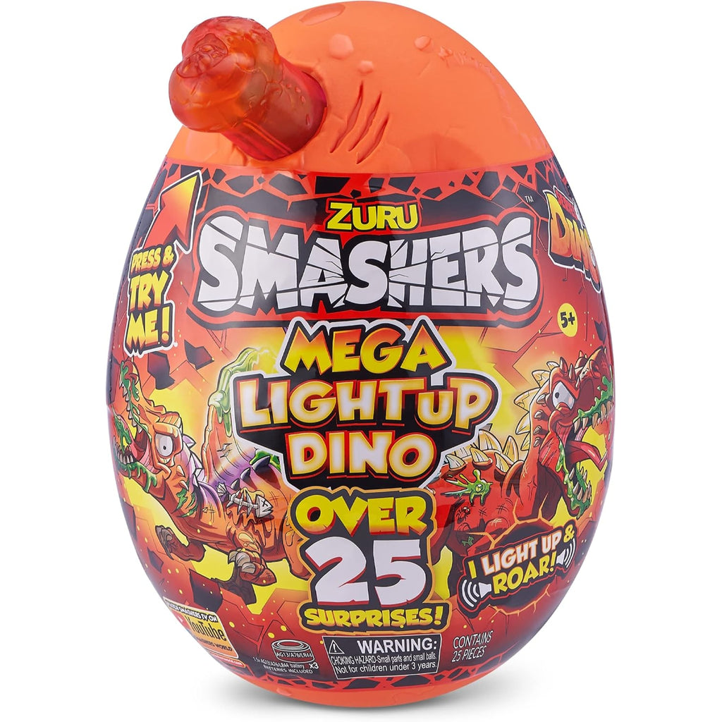 Zuru Smashers Mega Light Up Dino S4 Giant Egg