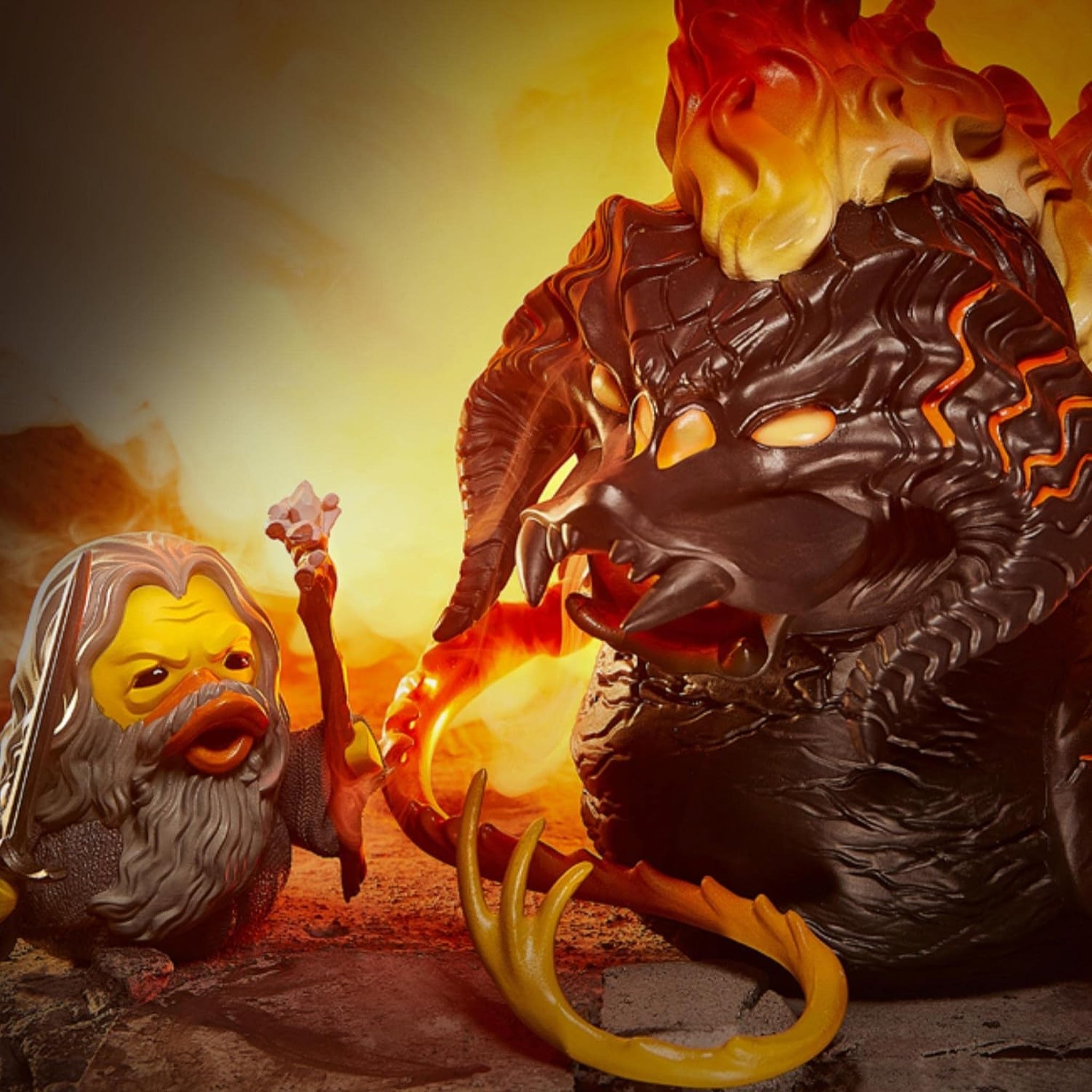 TUBBZ Lord Of The Rings Balrog Giant Collectible Vinyl Rubber Duck Figure