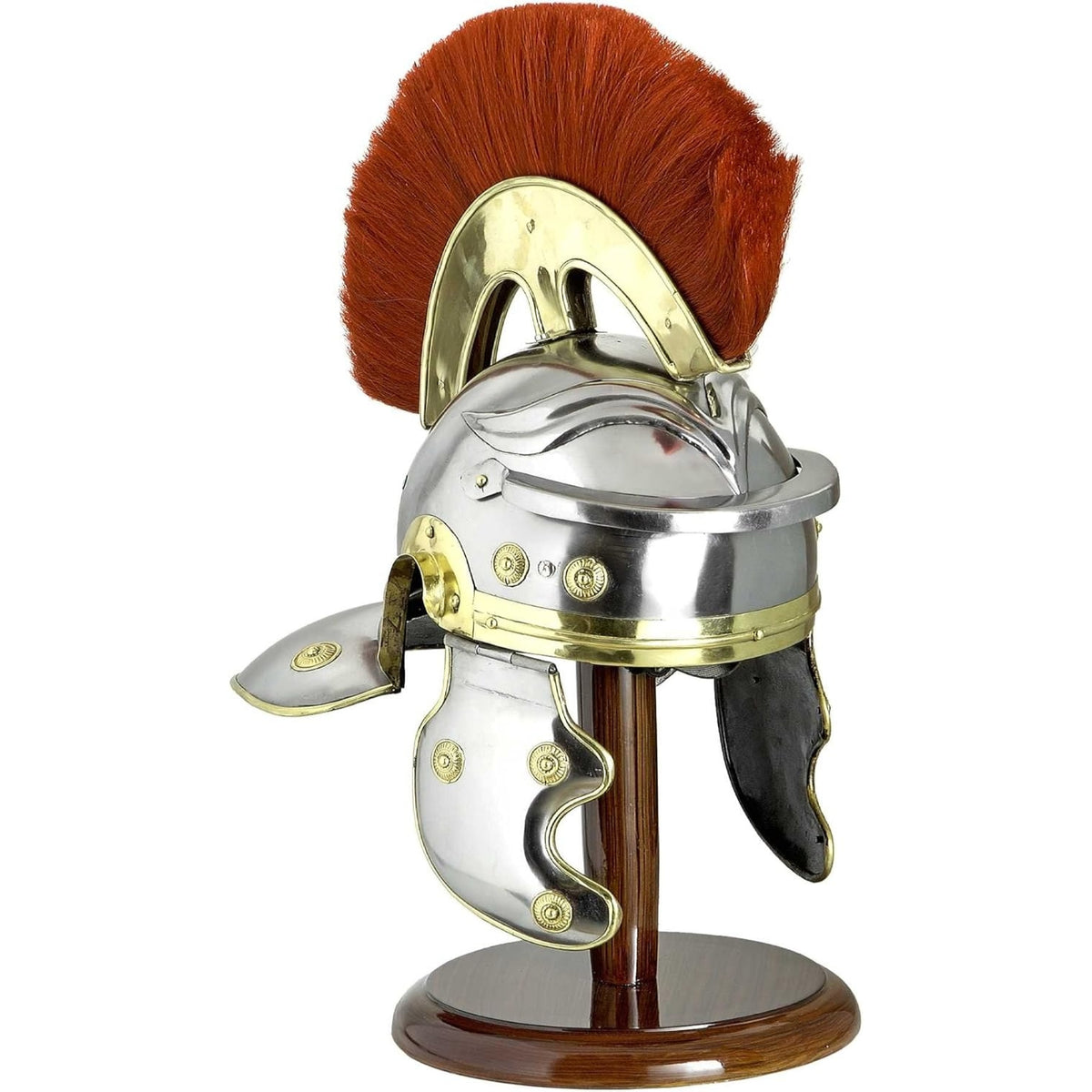 Roman Centurion Helmet With Red Plume
