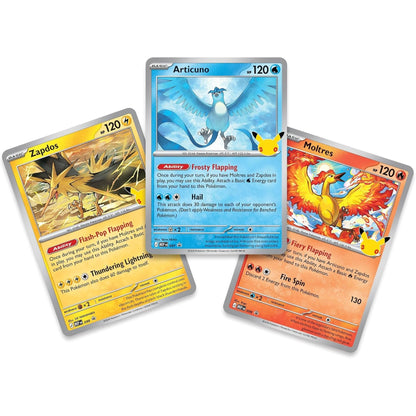 Pokemon TCG: 30th Celebration Poster Collection (3 Promo Cards, 1 Poster & 3 Boosters)
