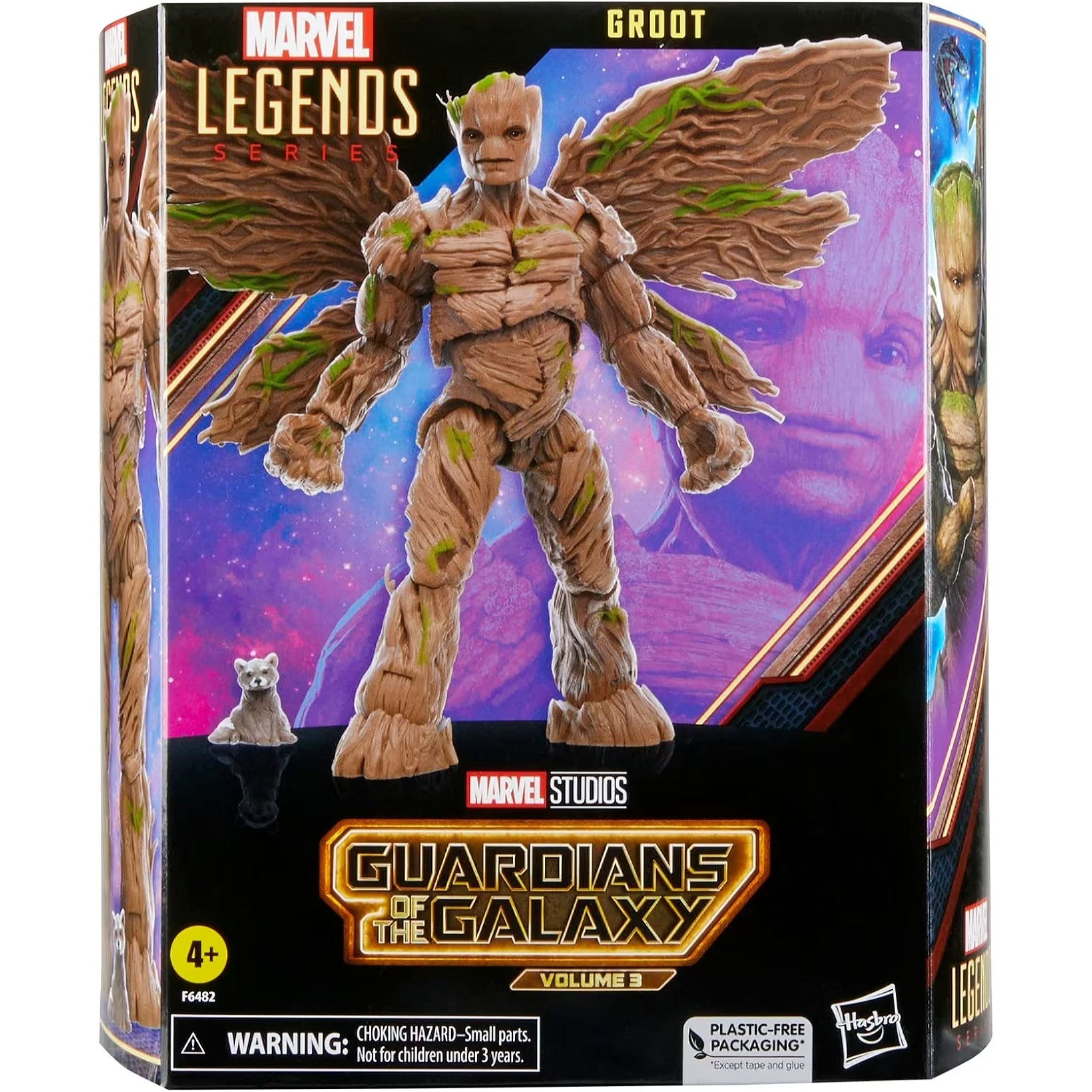 Hasbro Marvel Legends Series Groot Guardians of the Galaxy Vol. 3 6 Inch Figure