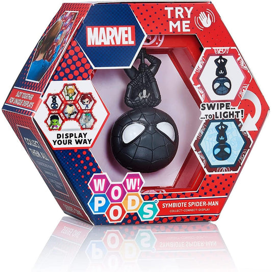 WOW! PODS Symbiote Spiderman Superhero Light-Up BobbleHead