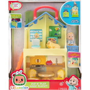 CoComelon Pop And Play House Playset With Accessories