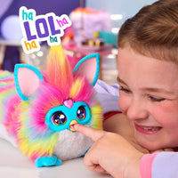DJ Furby Rainbow Interactive Plush