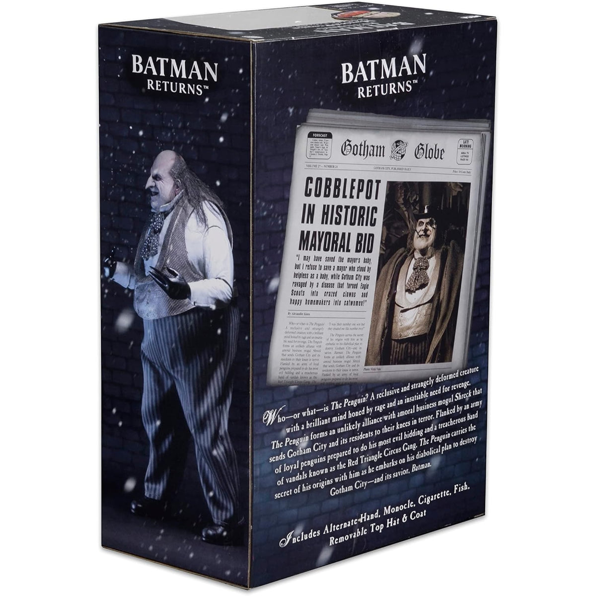NECA Batman Returns Scale DeVito Mayoral Penguin Figure