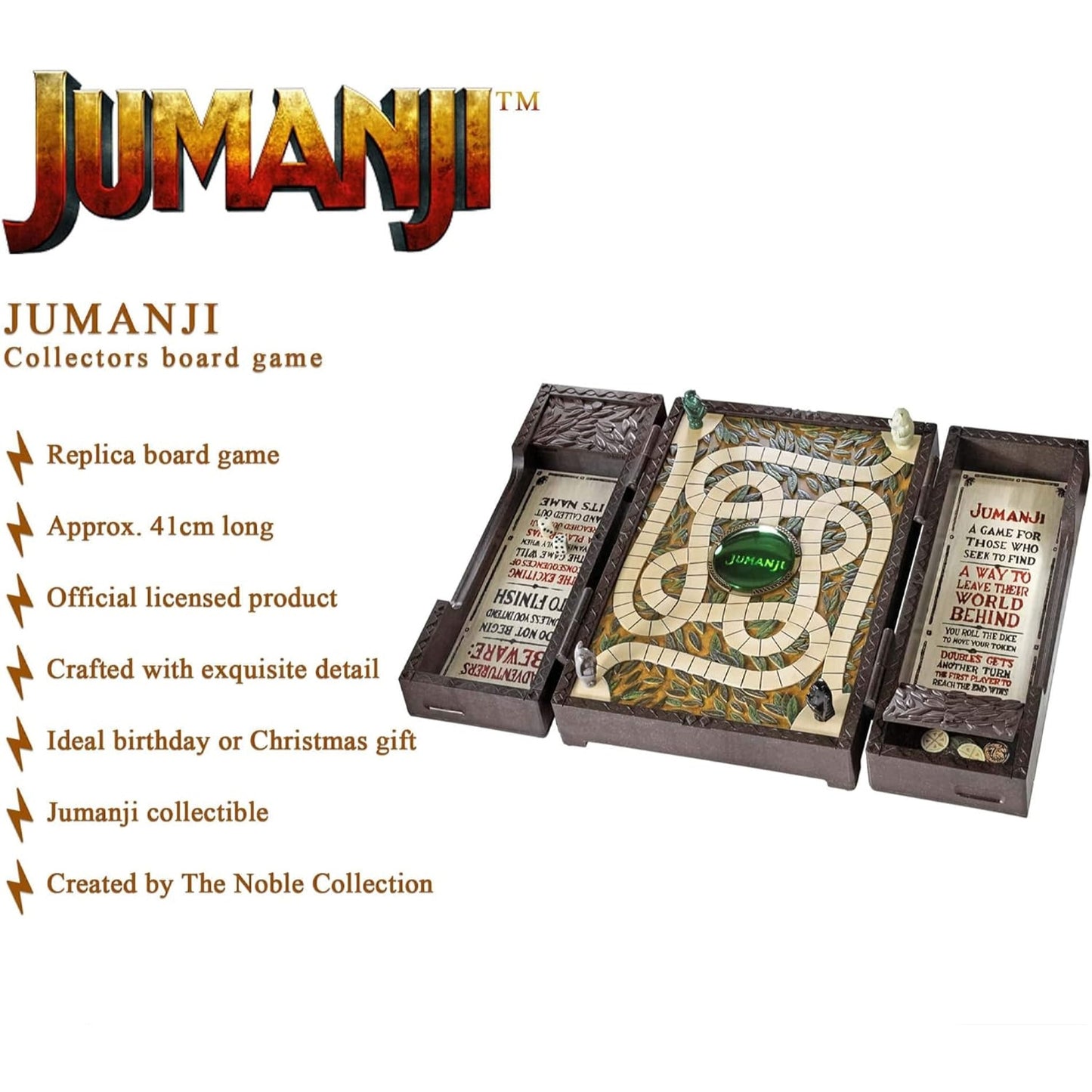 Jumanji Collectors Board Game Replica The Noble Collection NN3531