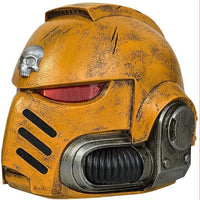 Warhammer Space Marine Imperial Fists MkX LED Resin Helmet