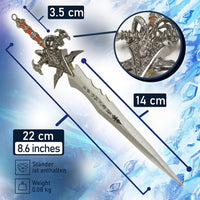 World of Warcraft Frostmourne Runeblade Style Letter Opener With LED Base