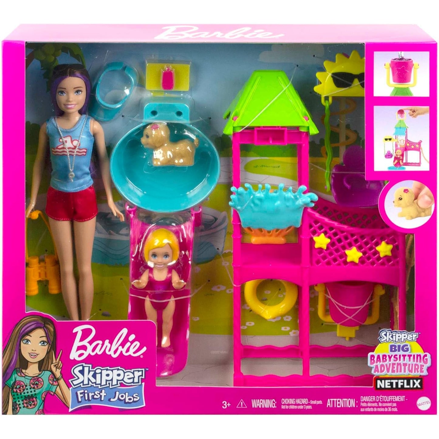 Barbie Skipper Doll Waterpark Playset