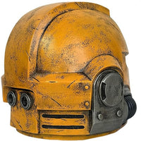 Warhammer Space Marine Imperial Fists MkX LED Resin Helmet