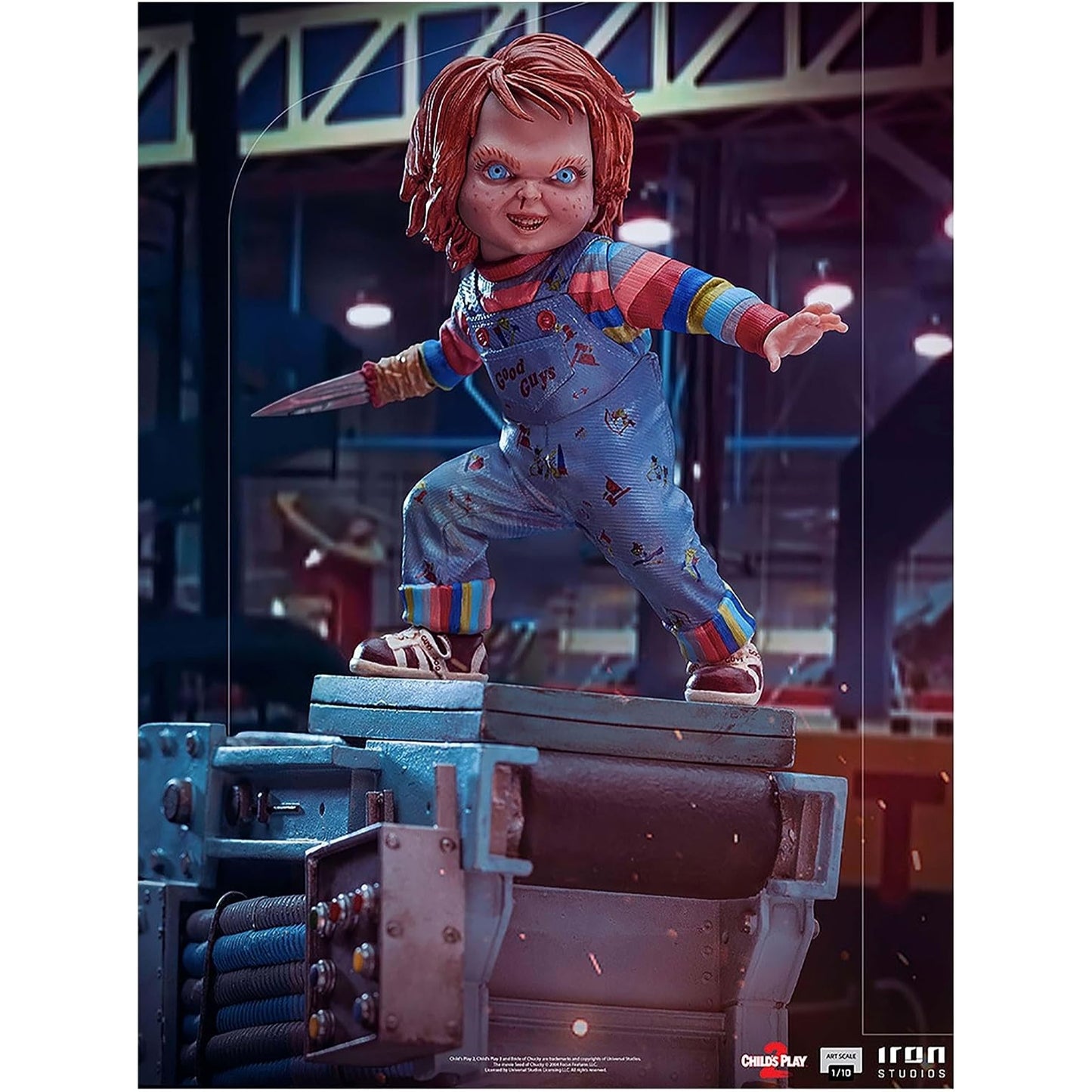 Iron Studios Child's Play 2 Art Scale Chucky Statue