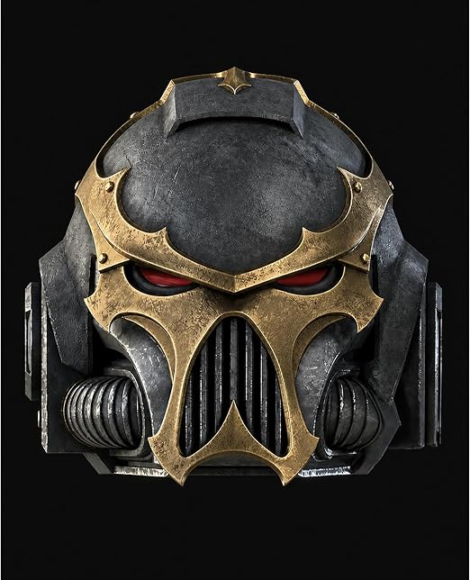 Warhammer Chaos Space Marine Black Legion Resin Helmet