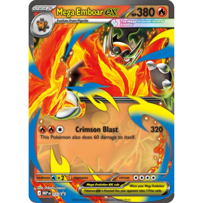 Pokemon TCG: Mega Evolution Ascended Heroes - Mega Emboar ex Box