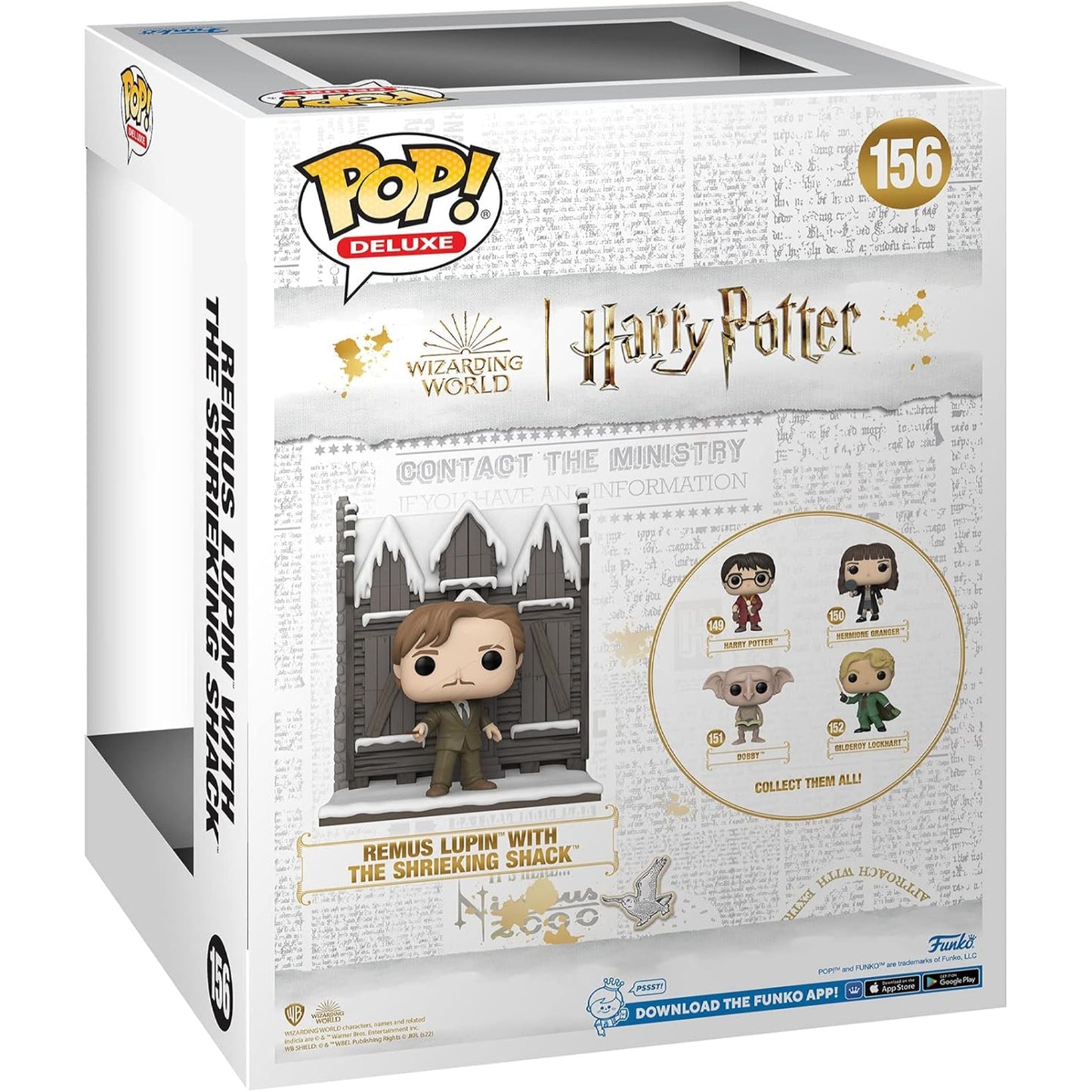 Harry Potter Remus Lupin Shrieking Shack Hogsmeade Funko Pop! Vinyl Figure 156