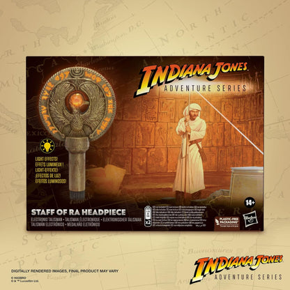Hasbro Indiana Jones and the Raiders of Lost Ark Adventure Series Staff of Ra Headpiece DAMAGED BOX