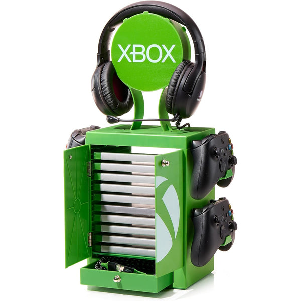 Numskull Official Xbox Series X Gaming Accessory Locker & Storage Stand