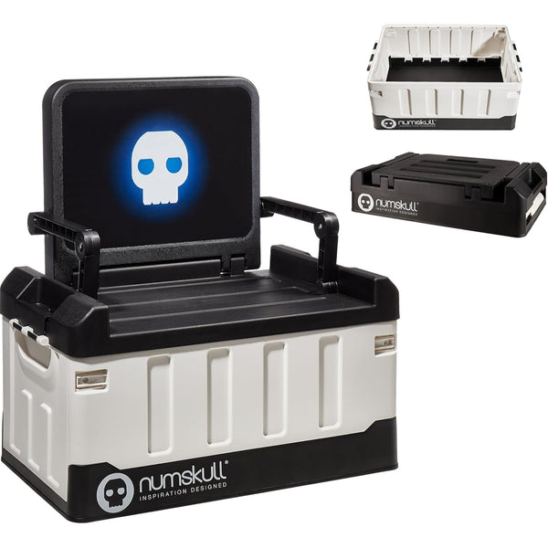 Numskull PS5-Inspired 2-in-1 Toy Storage Box & Folding Chair