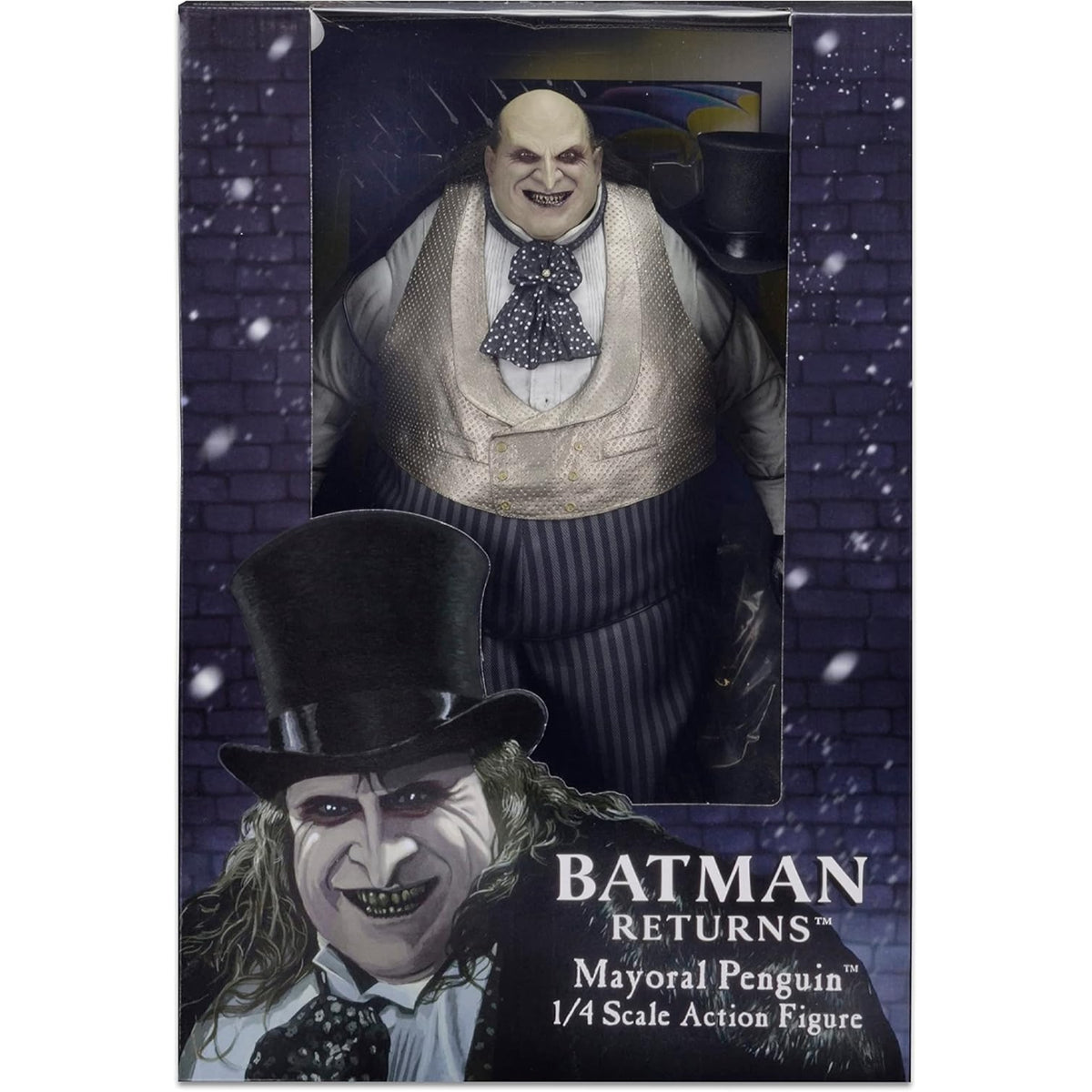 NECA Batman Returns Scale DeVito Mayoral Penguin Figure